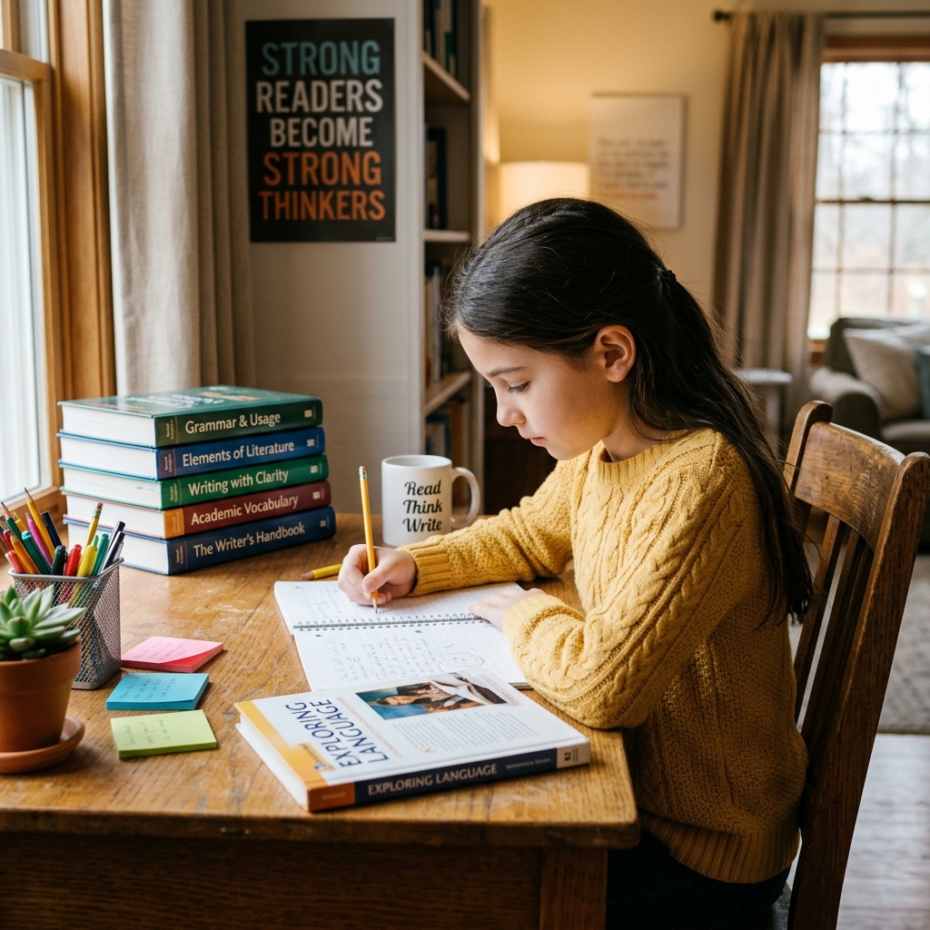 English reading & writing student tutoring
